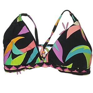 Trina Turk Multicolor Bikini Top